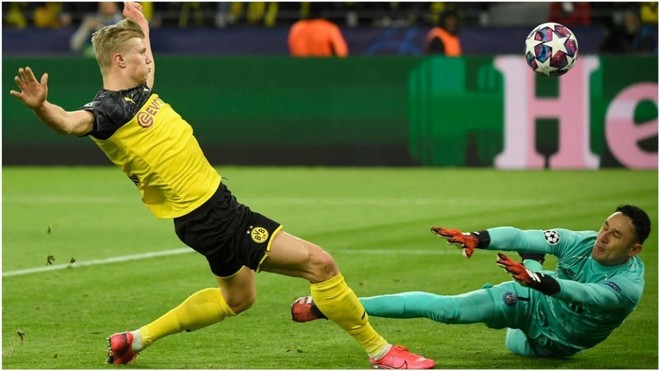 Borussia Dortmund dio el primer golpe y derrotó 2-1 al PSG por Champions League.