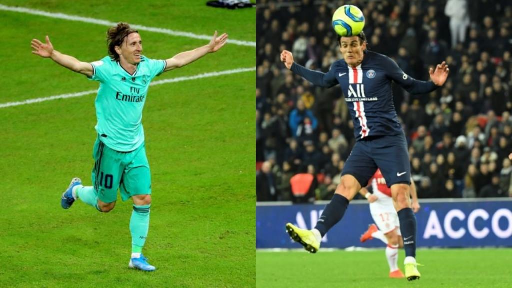 Luka Modric y Edinson Cavani: las dos figuras que interesan a David Beckham para el Inter de Miami.