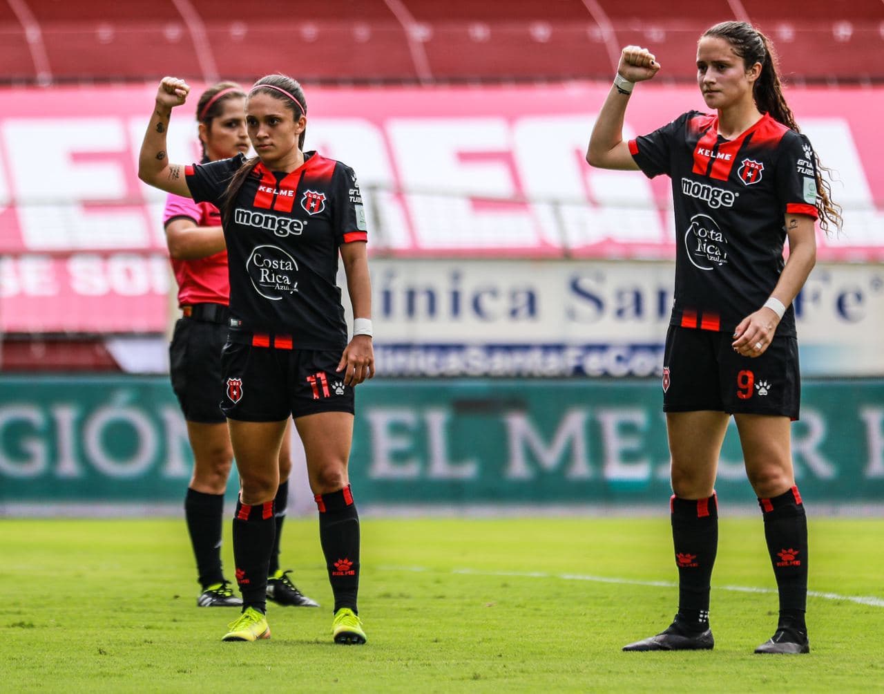 Alajuelense retomó provisionalmente la punta en la Liga Femenina tras propinarle “una manita” de goles a Coronado.