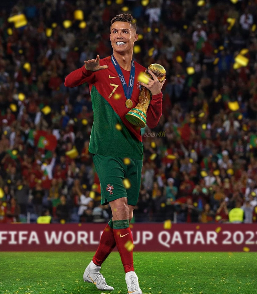 Cristiano Ronaldo asegura que se retirará si Portugal es campeón del  mundo en Catar.