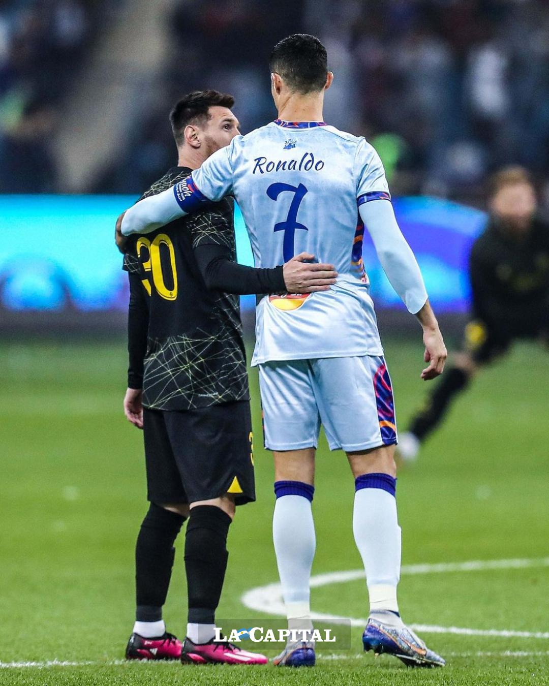 Cristiano y Messi fueron protagonistas en triunfo del PSG sobre el Riyadh Season en amistoso.
