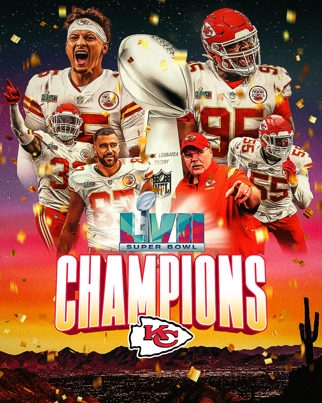 Super Bowl: Los Chiefs de Kansas City se coronaron campeones de la temporada de la NFL