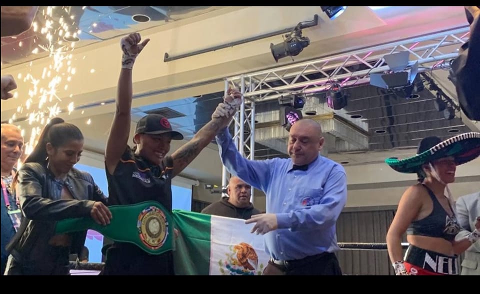 “La China” Rodríguez ganó el título latinoamericano del Consejo Mundial de Boxeo.