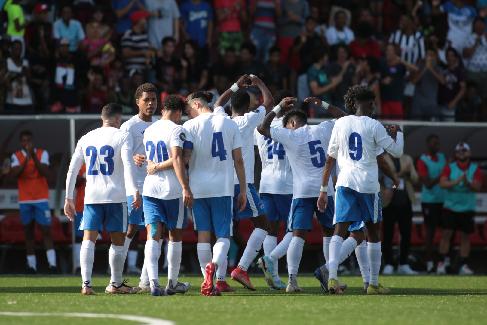 Cuba venció a Guadalupe y clasifica de forma directa a la Copa Oro 2023.