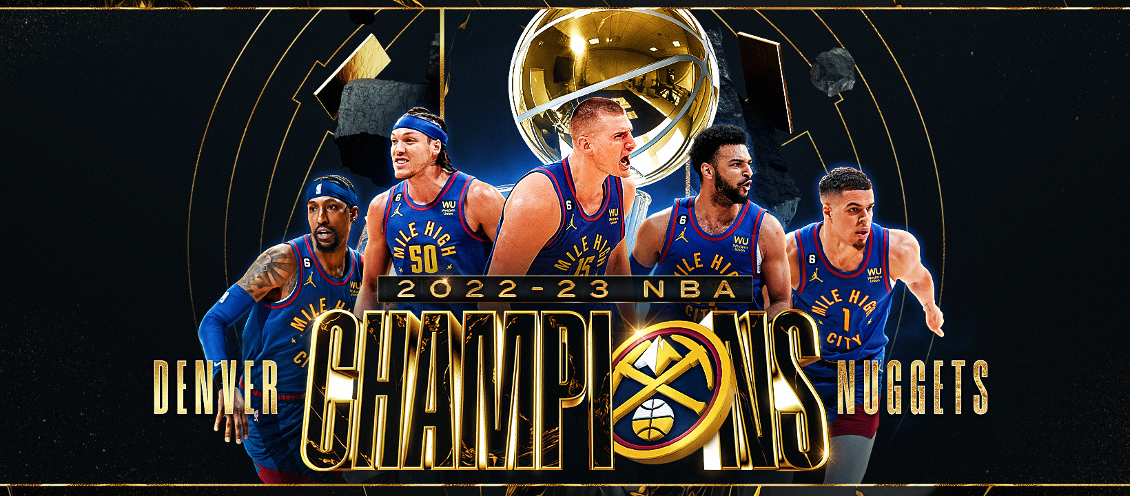 NBA: Los Nuggets derrotaron a los Heat y se coronaron campeones por primera vez en su historia.