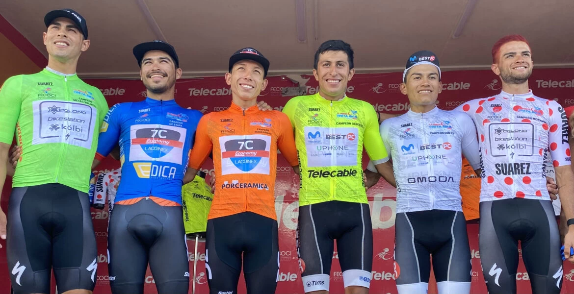 El colombiano Juan Diego Alba se coronó campeón de la Vuelta Ciclística a Costa Rica.