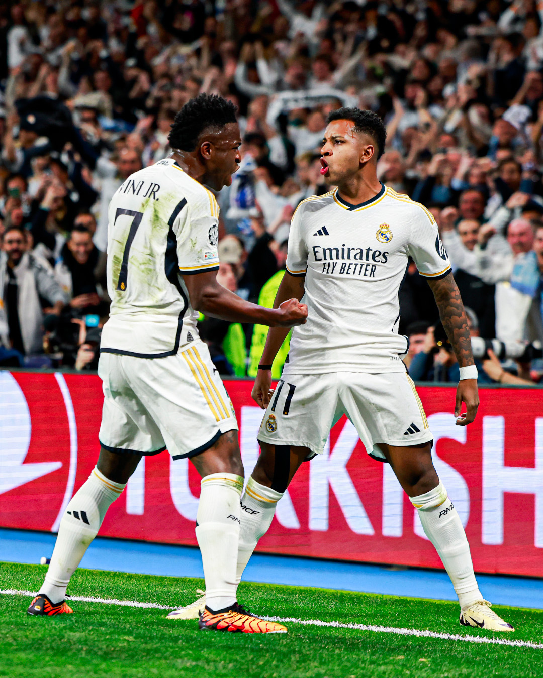 ¡Partidazo y festival de goles! Real Madrid y City empataron en el Santiago Bernabéu.