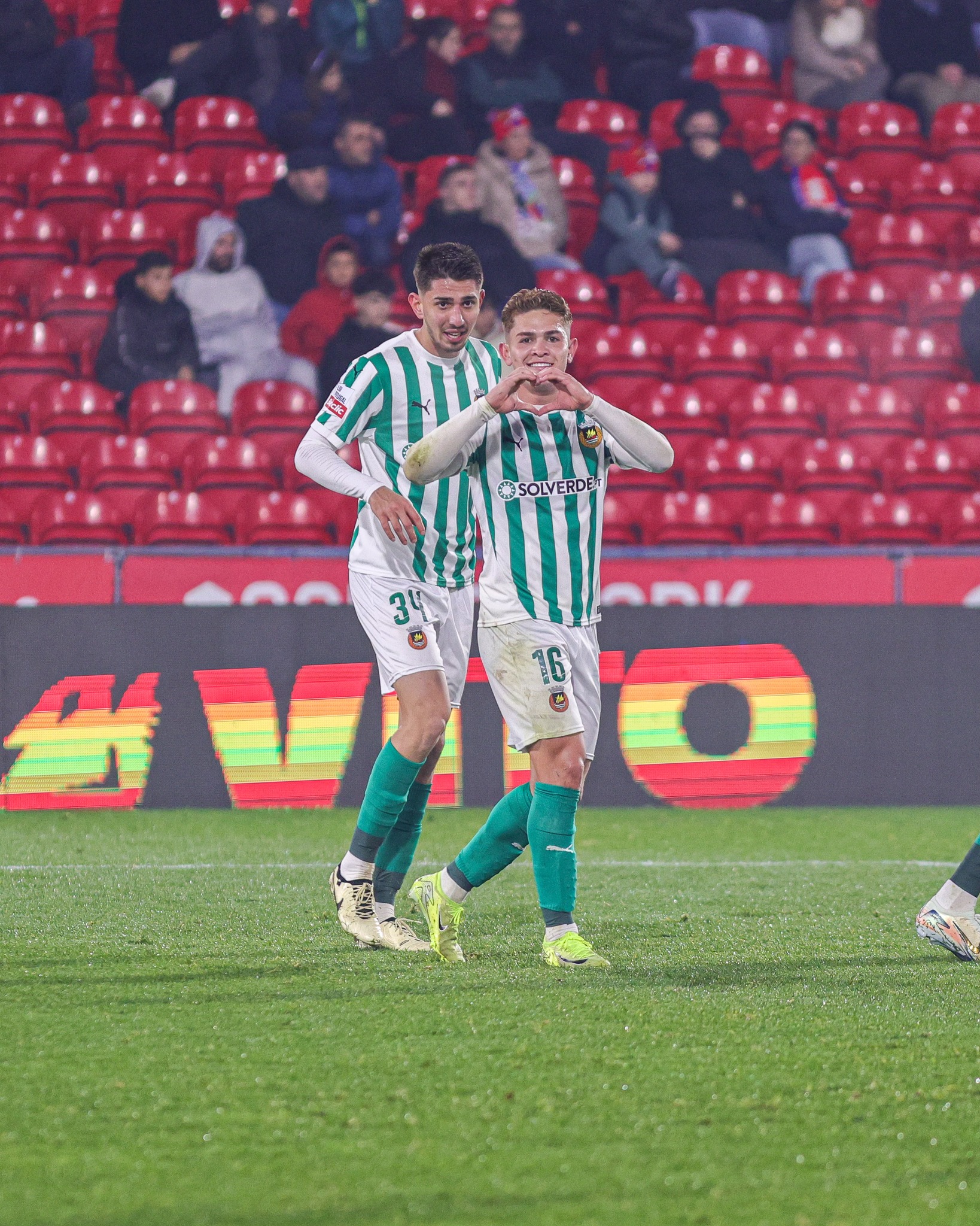 Brandon Aguilera inició el 2025 anotando con el Rio Ave.