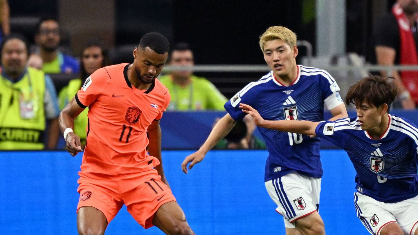 Países Bajos y Japón empataron en un vibrante partido.