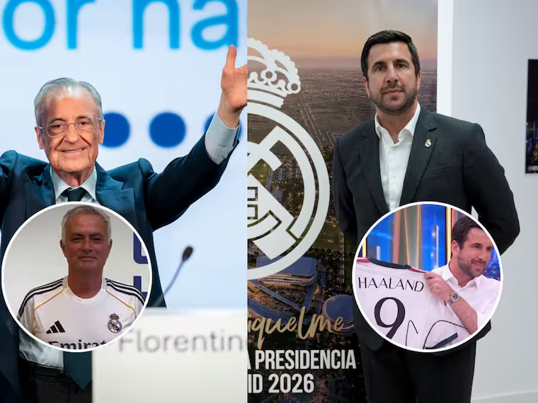 Candidatos a la presidencia del Real Madrid prometen fichajes galácticos.