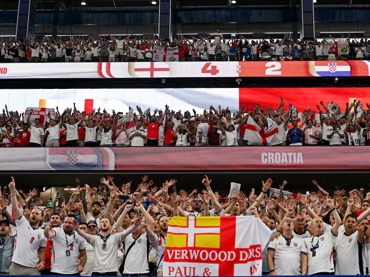 Partido entre Inglaterra vs Croacia rompió un insólito récord fuera de la cancha.