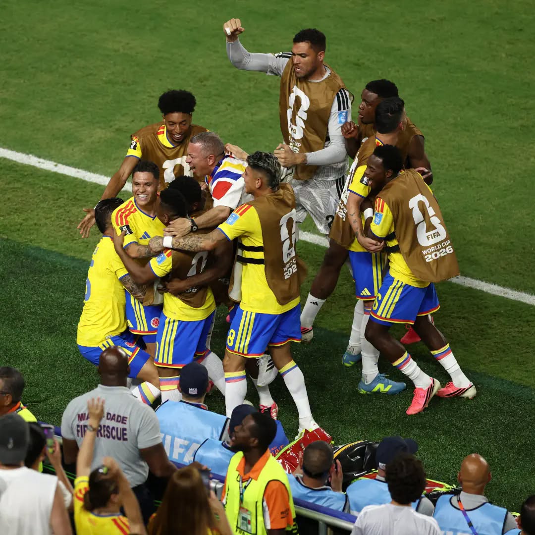 Colombia sigue a todo tren: triunfó sobre Ghana y se metió dentro de los 16 mejores.