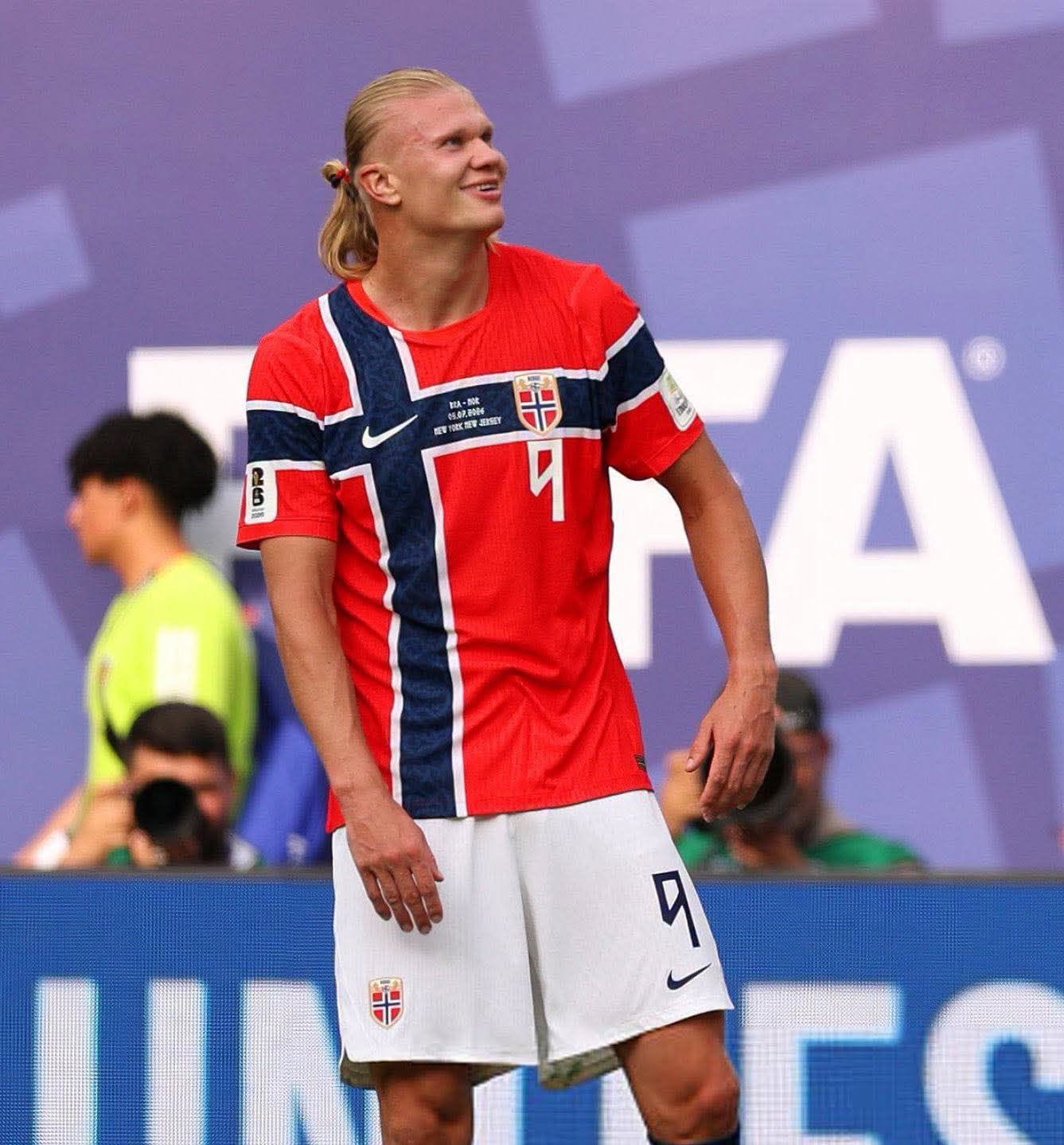 Haaland destrozó a Brasil y sigue soñando con Noruega en la Copa del Mundo.