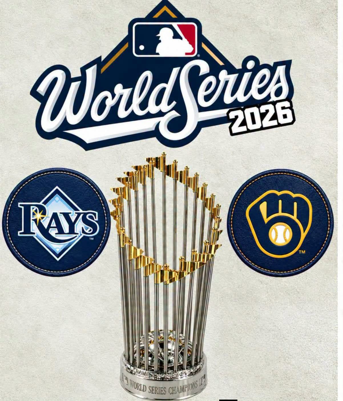 Rays y Brewers disputarán una Serie Mundial que coronará a un nuevo campeón