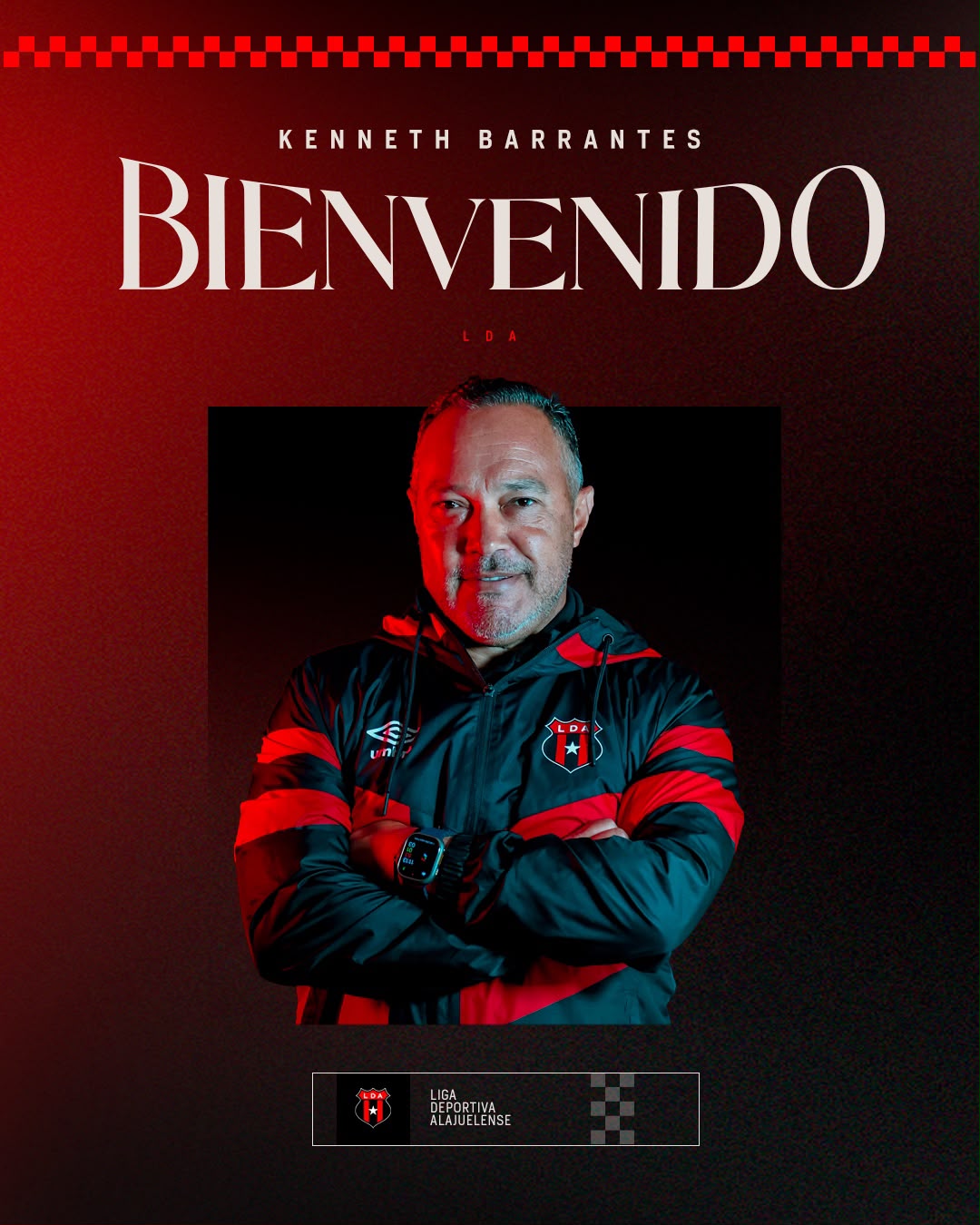 Kenneth Barrantes asumió la dirección técnica de Alajuelense Femenino en sustitución de Wilmer López.