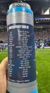 Botella de hidratante de Jordan Pickford tenía “forro” con estudio de penaleros de Argentina.
